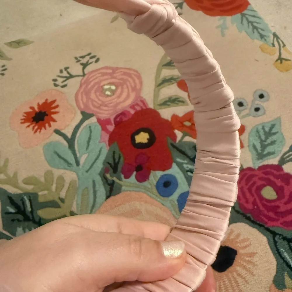 Braided‎ Pink Headband
